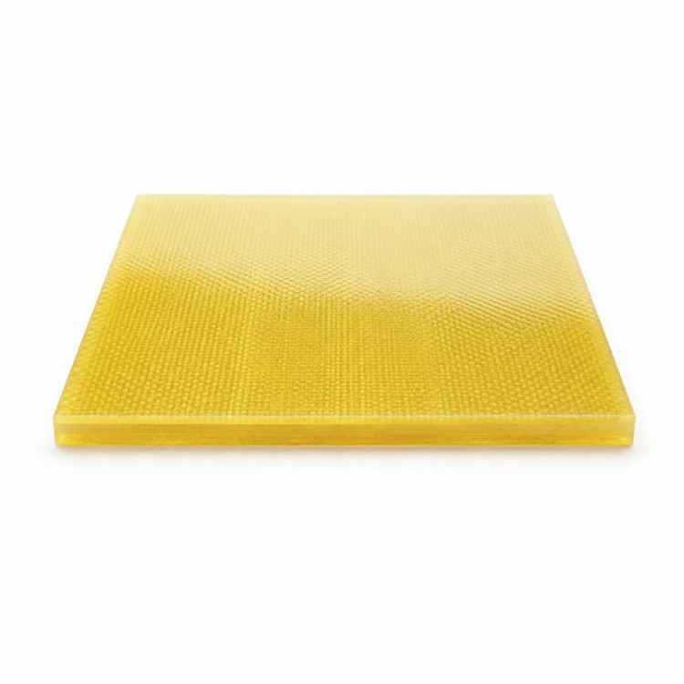 Plat Epoxy Resin Kuning Tebal 2mm