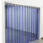 PVC Curtain Blue Clear 2mm x 20cm