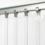 PVC Curtain Clear 3mm x 30cm